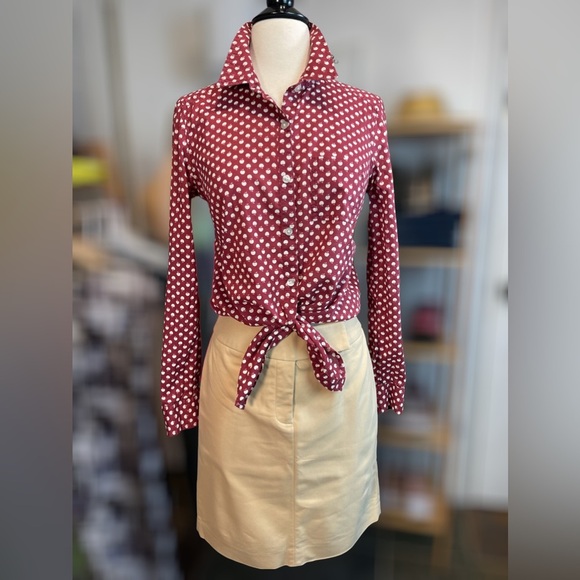 GRACE ELEMENTS ~ Tan Pencil Skirt ~ Size 2P - Picture 2 of 6